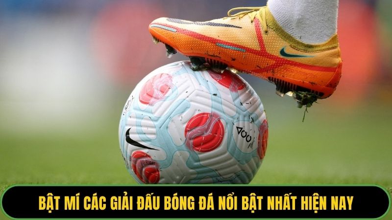Bật mí các giải đấu bóng đá nổi bật nhất hiện nay