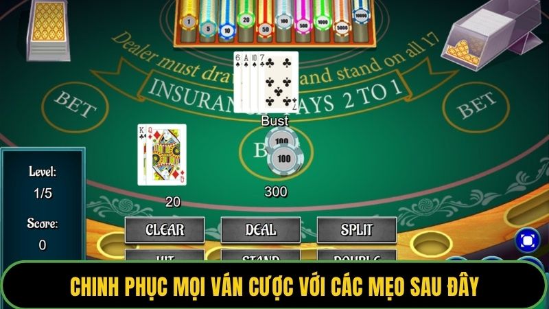 Chinh phục mọi ván cược với các mẹo sau đây