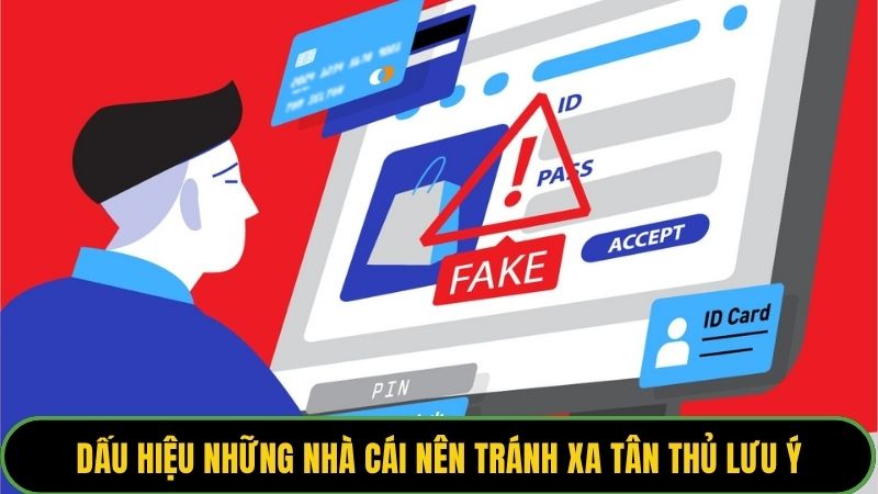 Dấu hiệu những nhà cái nên tránh xa tân thủ lưu ý