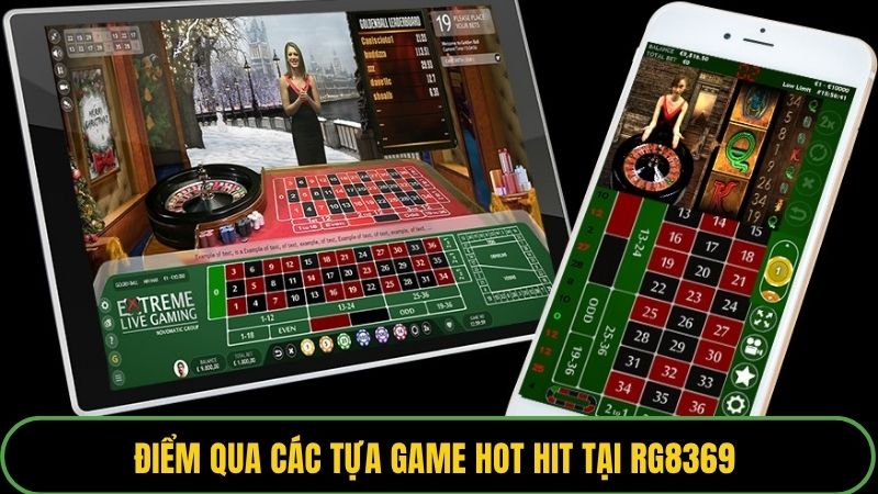 Điểm qua các tựa game hot hit tại RG8369 