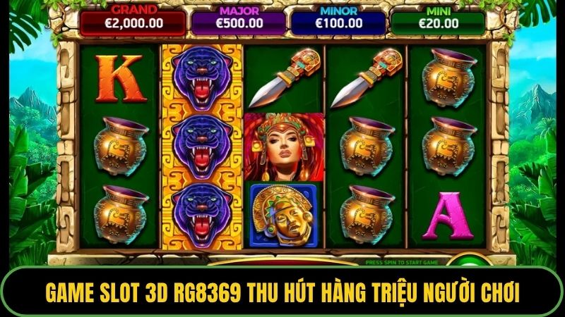 Game slot 3D RG8369 thu hút hàng triệu người chơi