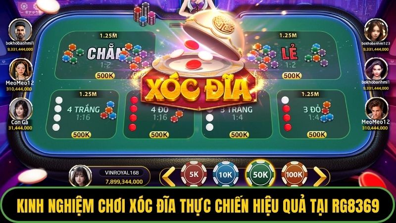 Kinh Nghiệm Chơi Xóc Đĩa