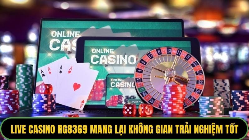 Live Casino RG8369 mang lại không gian trải nghiệm đẳng cấp