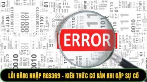 Lỗi đăng nhập rg8369