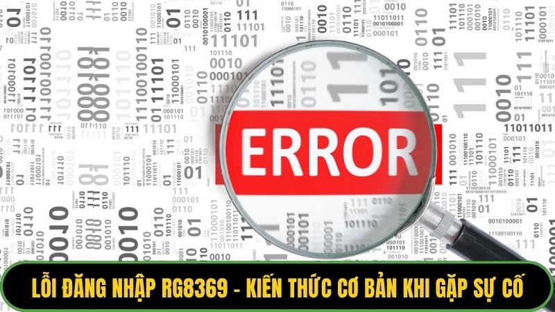 Lỗi đăng nhập rg8369