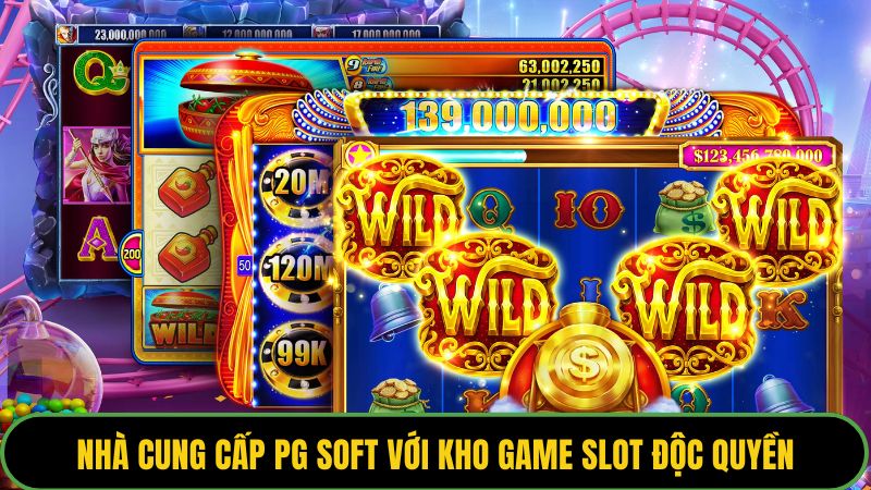 Nhà cung cấp PG Soft với kho game slot độc quyền