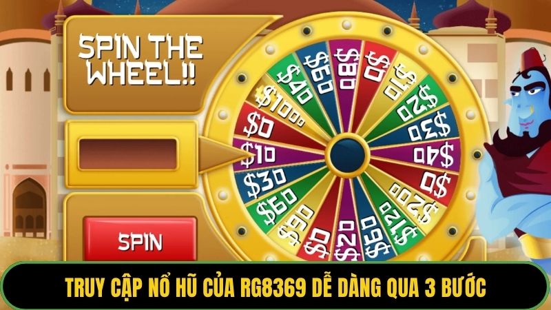 Truy cập nổ hũ của RG8369 dễ dàng qua 3 bước